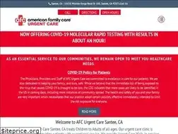 Sites similar to afcurgentcaresantee.com