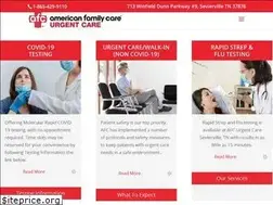 Sites similar to afcurgentcareseviervilletn.com