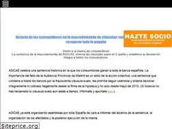 Sites similar to afectadosclausulasuelo.org