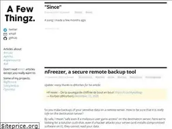Sites similar to afewthingz.com