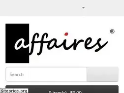 Sites similar to affaires.co.in
