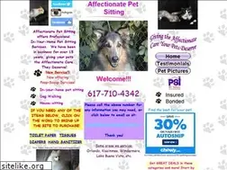 Sites similar to affectionatepetsitting.com