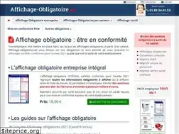 Sites similar to affichage-obligatoire.net