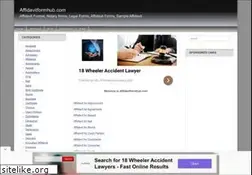 Sites similar to affidavitformhub.com