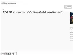 Sites similar to affiliate-anbieter.de