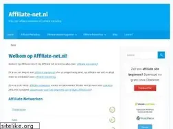Sites similar to affiliate-net.nl