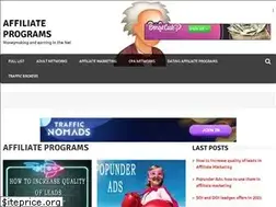 Sites similar to affiliate-programs.biz