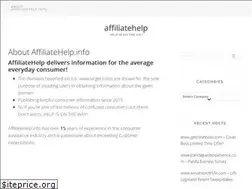 Sites similar to affiliatehelp.info