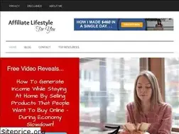 Sites similar to affiliatelifestyleforyou.com