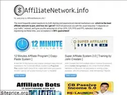 Sites similar to affiliatenetwork.info