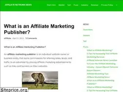 Sites similar to affiliatenetworknews.com