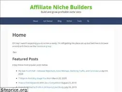 Sites similar to affiliatenichebuilders.com