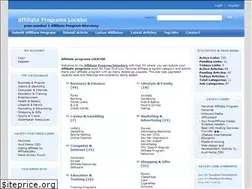 Sites similar to affiliateprogramslocator.com