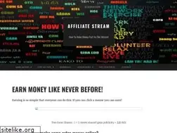 Sites similar to affiliatestream.wordpress.com