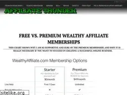 Sites similar to affiliatethunder.com