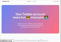 Sites similar to affinitweet.com