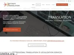 Sites similar to affinitytranslation.com