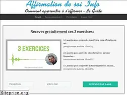 Sites similar to affirmation-de-soi.info