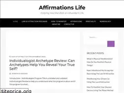 Sites similar to affirmationslife.com