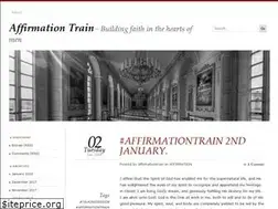Sites similar to affirmationtrain.wordpress.com