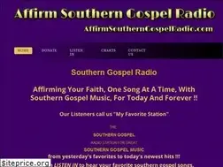 Sites similar to affirmsoutherngospelradio.com