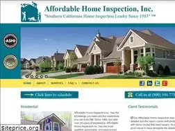 Sites similar to affordable-inspections.com