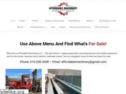 Sites similar to affordable-machinery.com