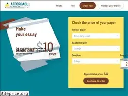 Sites similar to affordable-paper.net
