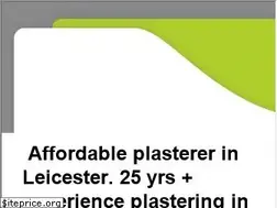 Sites similar to affordable-plastering.co.uk