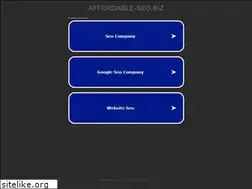 Sites similar to affordable-seo.biz