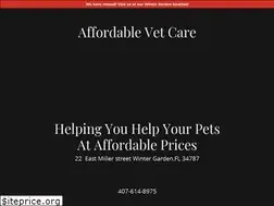 Sites similar to affordable-vet-care.com