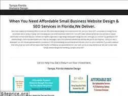 Sites similar to affordable-webdesigntampa.com