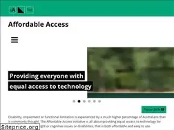 Sites similar to affordableaccess.com.au