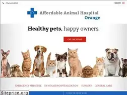Sites similar to affordableanimalhospitalorange.com