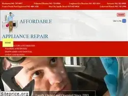 Sites similar to affordableappliancerepairfl.com