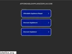 Sites similar to affordableappliancesplus.com