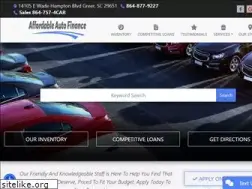 Sites similar to affordableautogreer.com