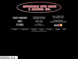 Sites similar to affordableautopartsandsalvage.com