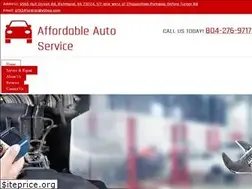 Sites similar to affordableautoserviceva.com