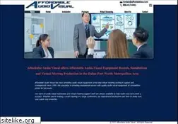 Sites similar to affordableav.com