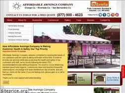 Sites similar to affordableawningsco.com