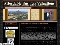 Sites similar to affordablebusinessvaluations.com