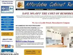 Sites similar to affordablecabinetrefacing.com