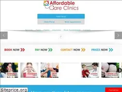 Sites similar to affordablecareclinics.com