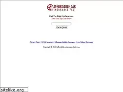 Sites similar to affordablecarinsurancefast.com