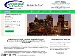 Sites similar to affordablecarrental.ca