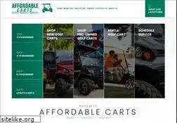 Sites similar to affordablecarts.com