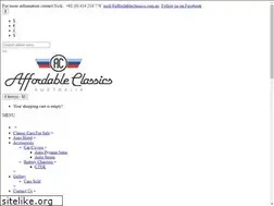 Sites similar to affordableclassics.com.au