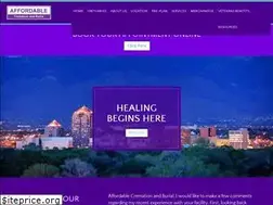 Sites similar to affordablecremationabq.com