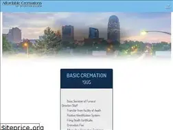 Sites similar to affordablecremationswsnc.com